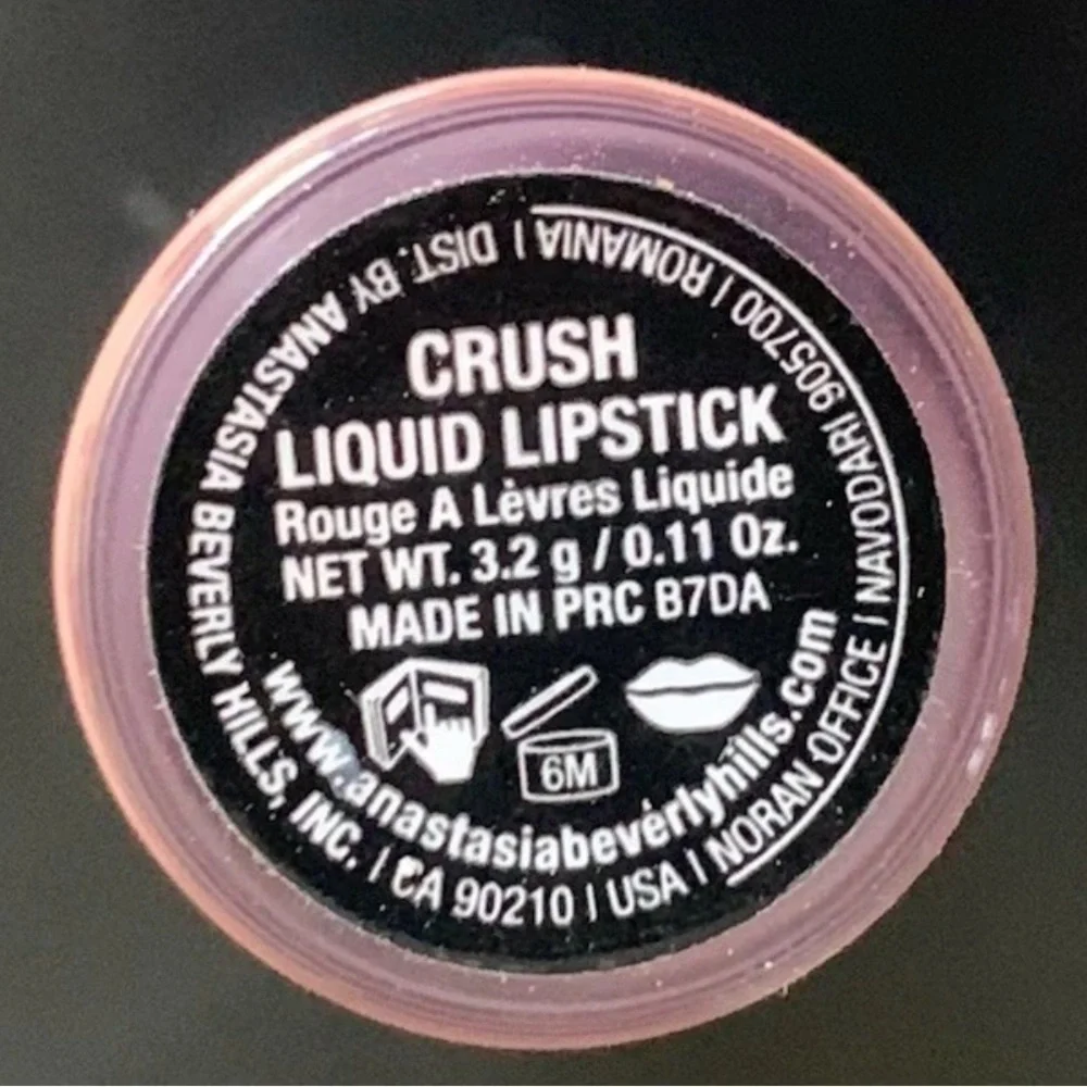 NEW Anastasia Beverly Hills Liquid Lipstick Crush (Soft Beige) Full Size NO BOX